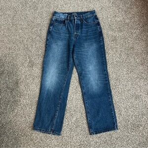 a.n.a High Rise‎ Vintage Straight Leg Jeans Medium Wash, Size 4